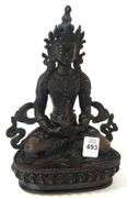 BRONZE "AMITABHA BUDDHA" SCULPTURE