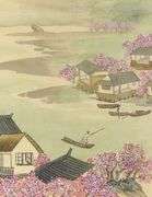 THREE ASIAN WATERCOLOURS