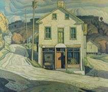 HAND-SIGNED A.J. CASSON PRINT