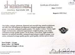 VALUABLE ART DECO ERA RING