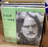 BOX LOT OF RECORDS AND BOOKS