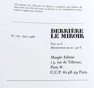 JEAN PAUL RIOPELLE MAGAZINE WITH LITHOGRAPHS