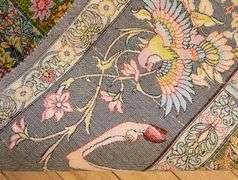 PERSIAN SILK HUNTING RUG