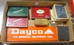 CIGARETTE BOXES/TINS AND SIGN
