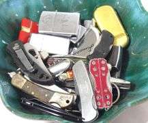 LIGHTERS AND POCKET KNIVES