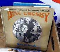 BOX LOT OF RECORDS AND BOOKS