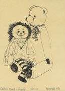 PAIR EVE APOSTOLL PRINTS