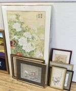SEVEN FRAMED CHINESE PRINTS