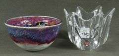 TWO BOWLS & GLASS CANDY