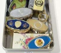 LIGHTERS, PILL BOXES AND CANDLE SNUFFER