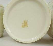 4 BELLEEK COVERED JARS