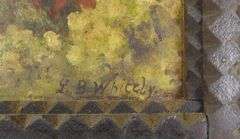 ENGLISH OIL IN TRAMP ART FRAME