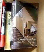 SIX INTERIOR DESIGN BOOKS
