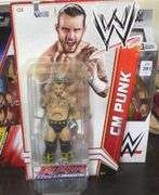 FIVE MATTEL WWE ACTION FIGURES