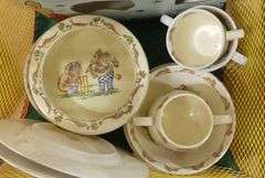 BUNNYKINS DISHES, ETC.