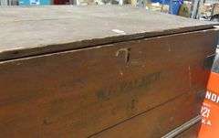 ANTIQUE PINE TOOL CHEST