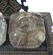 STANDISH, LETTER SPIKE AND CANDLESTICK