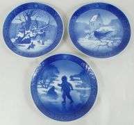 18 ROYAL COPENHAGEN PLATES