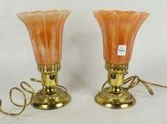 PAIR VINTAGE LAMPS