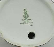 PAIR DOULTON "TOWN CRIER"