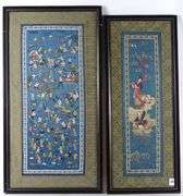 PAIR CHINESE TEXTILES