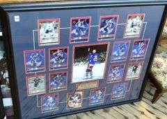 THREE FRAMED HOCKEY PRINTS