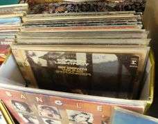 THREE BOX LOTS OF RECORDS