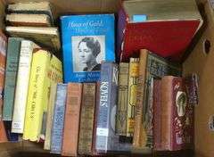 TWO BOX LOTS OF BOOKS AND MAGAZINES