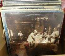 BOX OF CLASSIC ROCK RECORDS