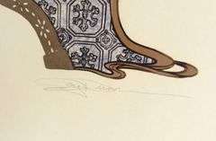 TWO ART NOUVEAU PRINTS BY JOY DUNN