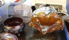 CARNIVAL AND DEPRESSION GLASS