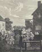 FIVE EARLY WILLIAM HOGARTH ENGRAVINGS