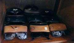 NINE PAIRS OF DESIGNER SUNGLASSES