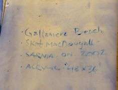 LARGE OIL ON CANVAS BY SKOT MACDOUGALL