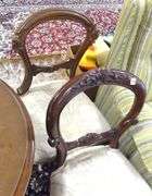FOUR VICTORIAN SIDE CHAIRS