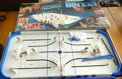 TWO VINTAGE TABLE HOCKEY GAMES