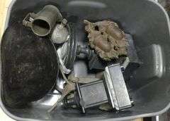 BIN LOT OF METAL WARE