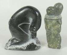 4 INUIT STONE CARVINGS