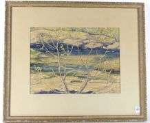 1963 CANADIAN SCHOOL WATERCOLOUR