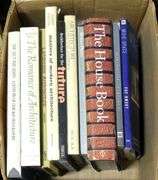 BOX LOT OF ARCHITECTURE BOOKS