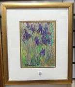 TWO OIL PAINTINGS AND WATERCOLOUR