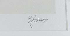HAND-SIGNED A.J. CASSON PRINT