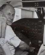 AUTOGRAPHED GENERAL CHARLES "CHUCK" YEAGER PHOTO