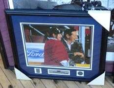 THREE FRAMED HOCKEY PRINTS