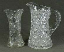 4 PIECES ESTATE CRYSTAL