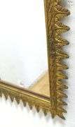 GILDED METAL WALL MIRROR