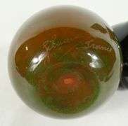 2 ART GLASS SCENT BOTTLES