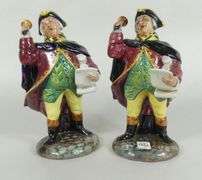 PAIR DOULTON "TOWN CRIER"
