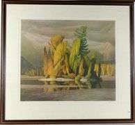 HAND-SIGNED A.J. CASSON PRINT