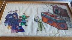 FIVE FRAMED CHINESE WATERCOLOURS